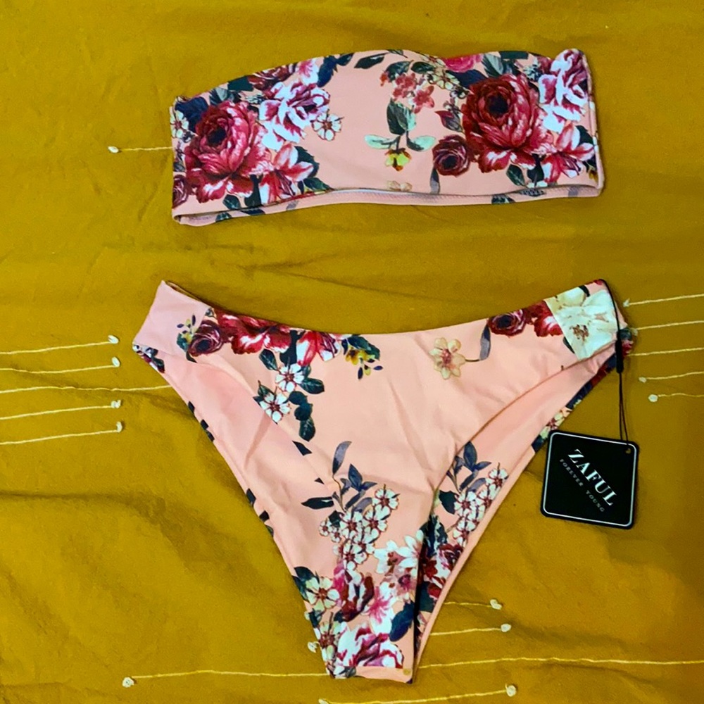 Zaful floral bikini
